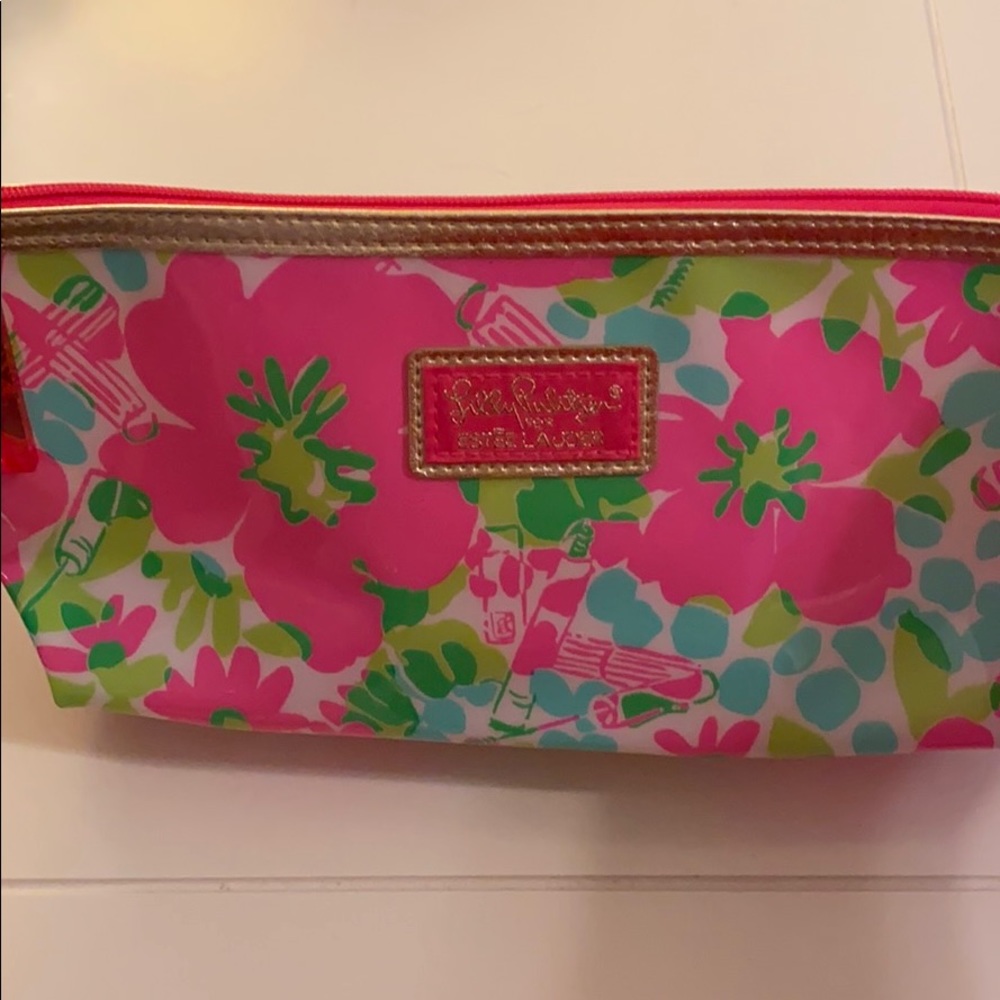 Lilly Pulitzer x Estee Lauder Cosmetic Bag